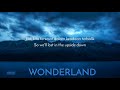 Axel Johansson - Wonderland (Lirik dan terjemahan)