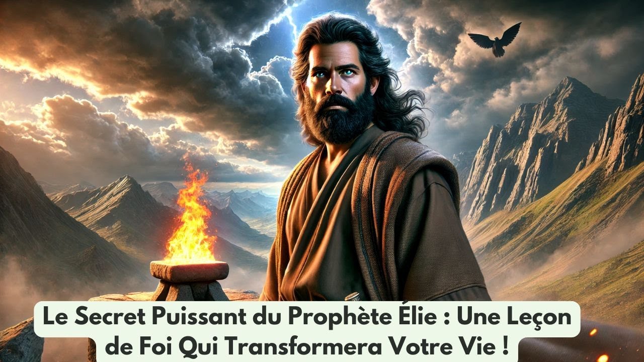 Le Secret Puissant du Prophète Élie : Une Leçon de Foi Qui Transformera ...