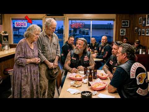 Frail Widow Begged a Hells Angels Boss for Leftovers — What He Did Changed Her Life Forever