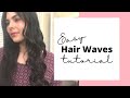 How To: Easy Hair Waves Tutorial