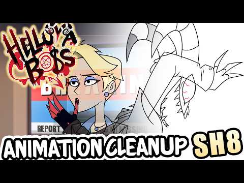 ANIMATION CLEANUP HELLUVA BOSS - MISSION: BIG BOSS // Short 8