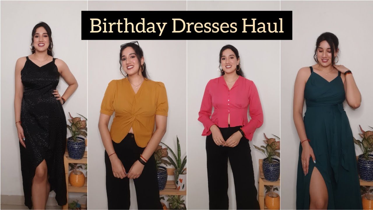 *Huge* Amazon Birthday Dress & Top Haul Under 1000 Birthday Dress