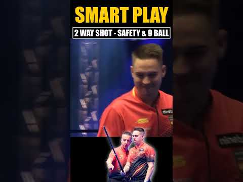 Smart Play | 2 Way Shot – Safety and 9 Ball | Francisco Sanchez Ruiz #shorts