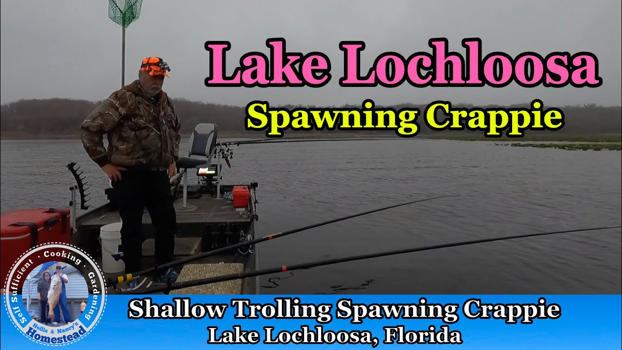 Winter Crappie Fishing during Spawn