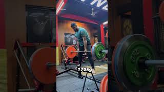Beltless deadlift 👍…#trending #workout #instagram #india