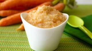 Spiced Carrot and Rice Puree - Baby Food Recipes - Weelicious