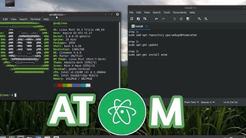 Cara Install Atom Text Editor Untuk Programming Di Linux Mint dan Ubuntu