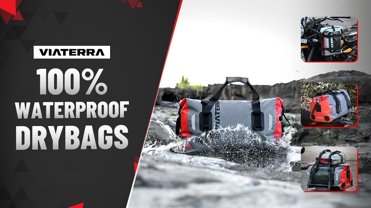 Dry Gear, Guaranteed! ViaTerra DryBag: The Waterproof Motorcycle Luggage Solution