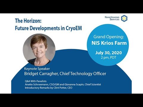 Future developments in cryoEM - video from NanoImaging Services