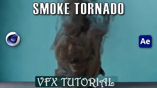 Evil smoke tornado | Cinema 4d, Turbulence FD, after effects