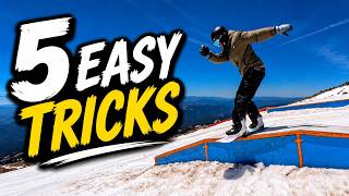 5 Easy Snowboard Tricks You Need to Learn First