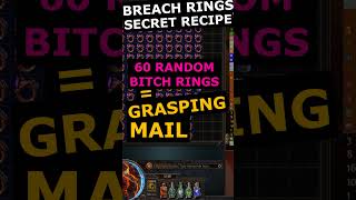 [POE 2023] PROFITABLE VENDOR RECIPE | GRASPING MAIL BODY ARMOUR #poe #pathofexile