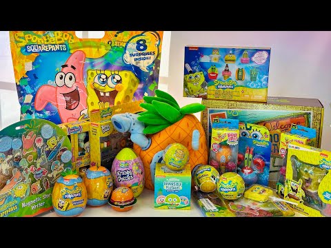 ASMR 50 minutes SPONGEBOB SquarePants Oddly Satisfying Unboxing