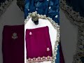saree Fabric: satin silk saree Running blouse #partywearsarees #dmtoorder #swashopping
