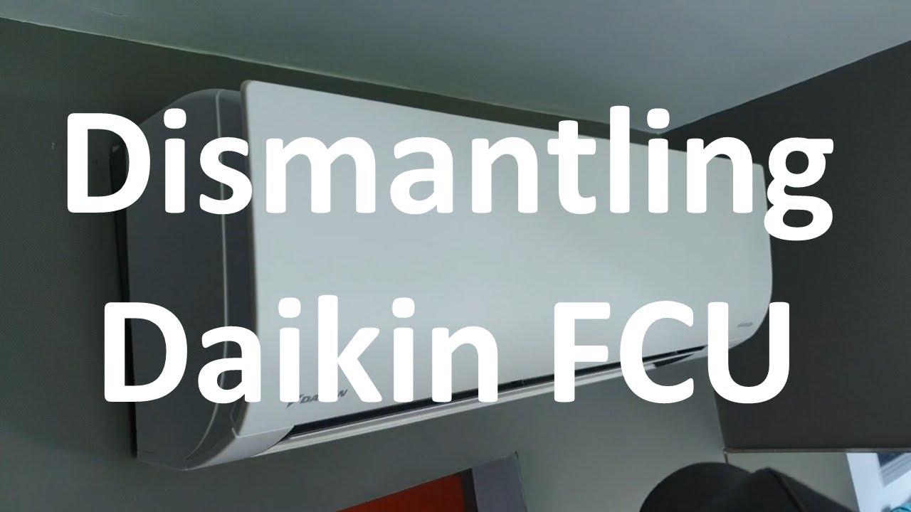 Hoot.Sg - Dismantling Daikin Fcu Indoor Unit (Smile, Ismile, Smart Envi, Ezi Series )