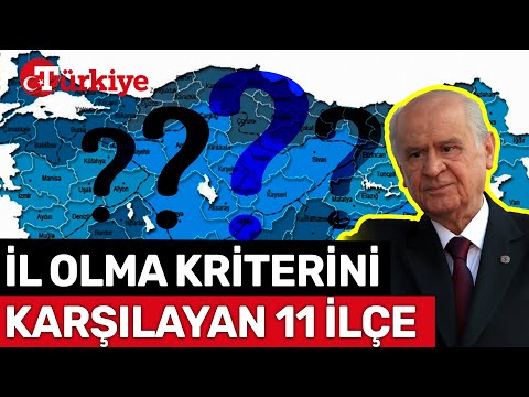 Devlet Bahçeli'nin Teklifini AK Parti Olumlu Karşıladı: İlçeler İl Oluyor - Türkiye Gazetesi