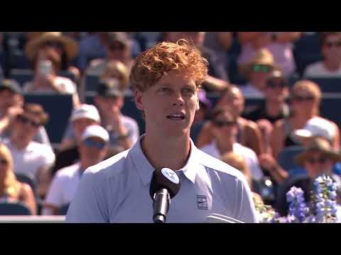 Jasmine Paolini 2025 Cincinnati Open Finalist Speech