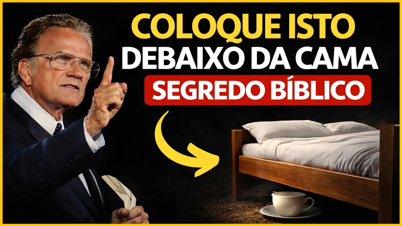 COLOQUE ISSO EMBAIXO DA CAMA ANTES DE DORMIR OU SUA CASA FICARÁ VULNERÁVEL | Billy Graham