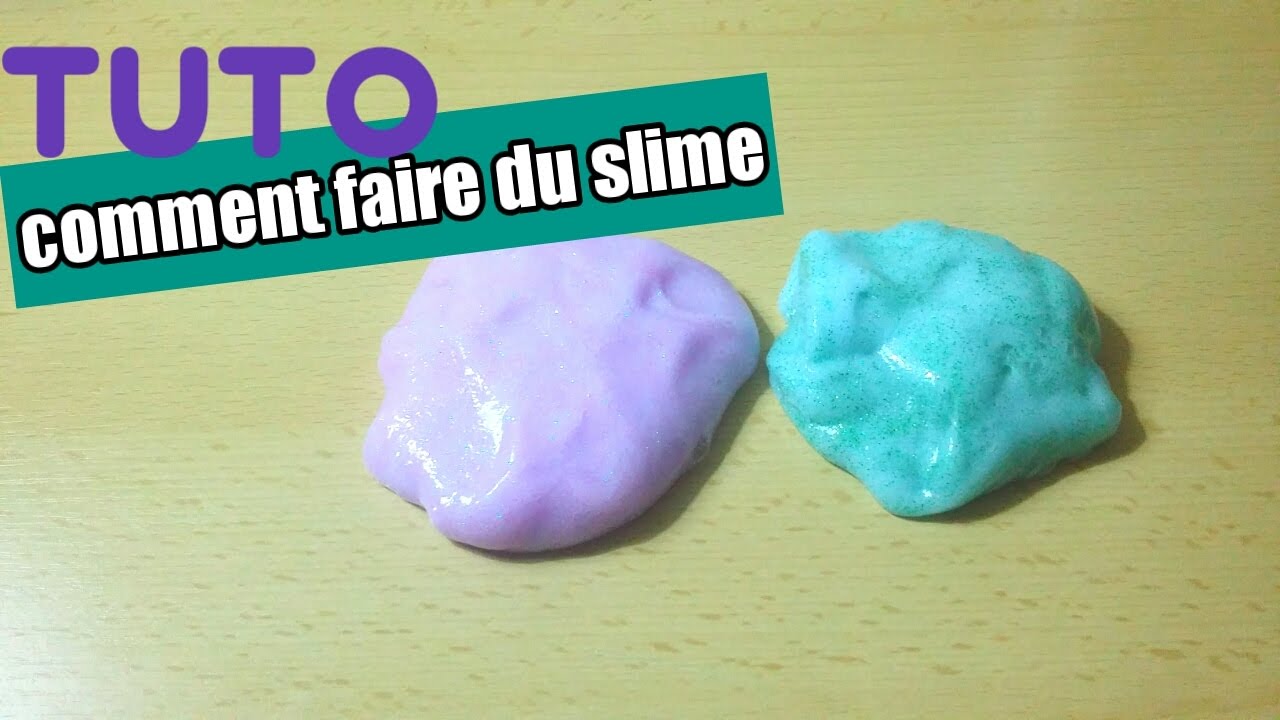 Tuto Slime Avec De La Colle Transparente Et Mousse à Raser