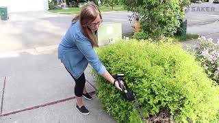 Saker Cordless Hedge Trimmer Unboxing, Testing & Review - Is It Worth Your Investment?