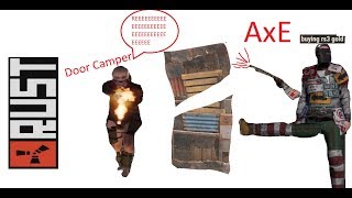 RUST - Normal Savas Shenanigans [PART 2] getting owned, raids, roaming, and more! AxE