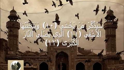 سورة الاعلى مقام حجازي القارئ خالد الجليل I قناة سلطان العواد