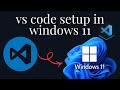 VS Code Setup in 5 Minutes | Best Extensions &amp; Settings for Developers ⚡