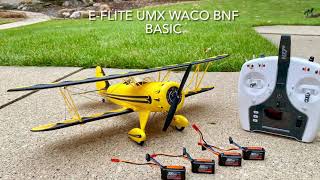 E-flite UMX Waco BNF Basic - Impressive Looks and Impressively Aerobatic!!!