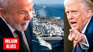 ÚLTIMAS: EUA reagem MAL ao anúncio de LULA, Porta-aviões virá ao Brasil