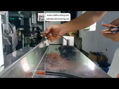 Multi Core Cable Stripping & Tin Soldering Machine  5 Core Standard High Efficiency Processing Tool