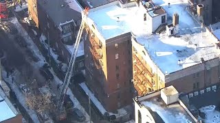 81-year-old man killed in Brooklyn building fire