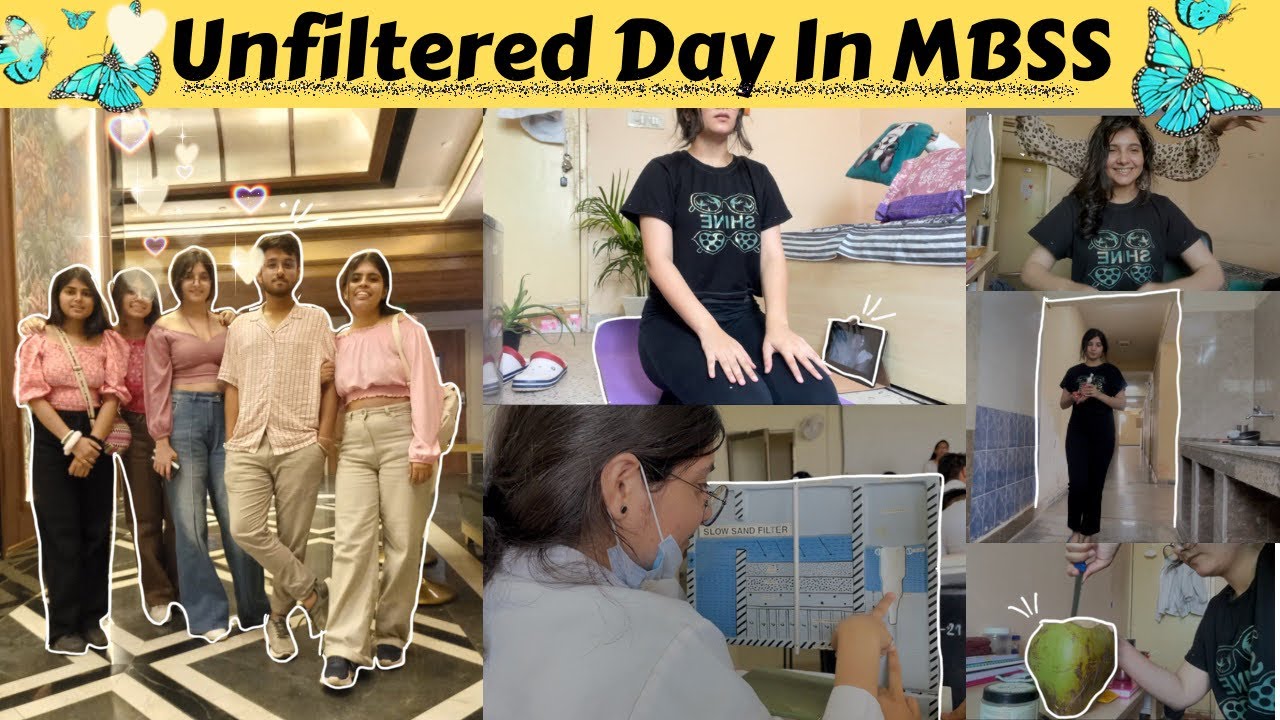 Unfiltered MBBS Vlog 🫣A day in life of 2nd Year Medical Student #mbbs # ...