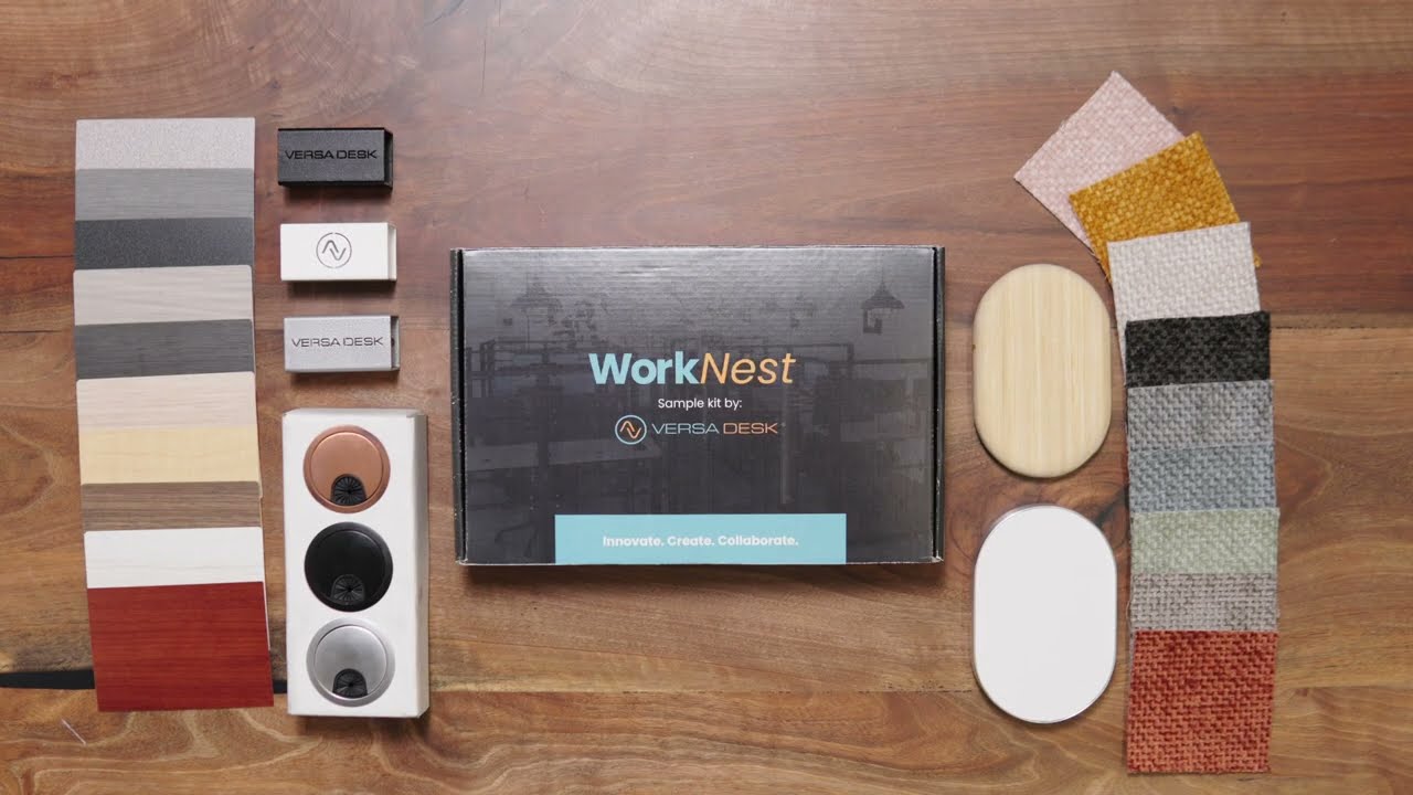 WorkNest™ Cube H - Glass Office Cubicle 2 Persons – VersaDesk