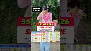 SSC GD 2026 CUT OFF 🎯 SSC GD HARD SHIFT NORMALISATION || SSC GD 2026 STATE WISE CUT OFF#sscgd2026