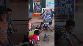 Ai Robot Dog at St.Joseph's School #mallasandra #airobodog #robodog #ipldog #iplrobodog #ai #aidog