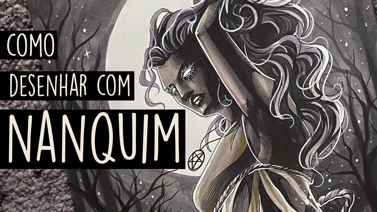 Desenhando com caneta Nanquim - DICAS