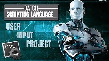 User Input Mini Project Using Batch Script In Hindi | Batch Scripting Language | The Hacker Akhil