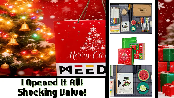 MEEDEN Art Advent Calendar 2025 – Is It Worth It? FULL Deep Dive + Projects!
