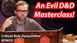 Did Liam OBrien Plan the PERFECT Evil Heist? Critical Role Demystified BONUS