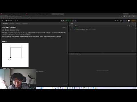 leetcode DSA course - Path Crossing