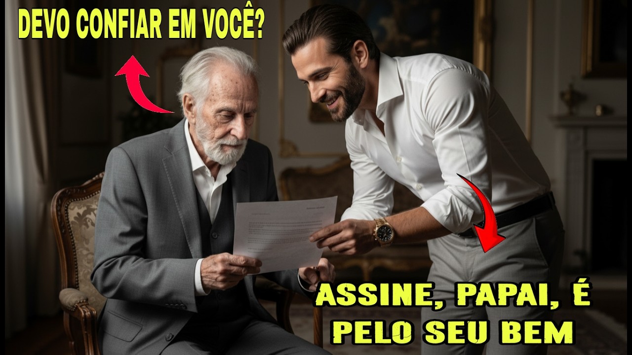 Fingi ser um idoso SENIL para ver quem realmente eram meus filhos... a surpresa foi para eles.