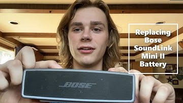 How to Replace Bose SoundLink Mini II Battery (read description)