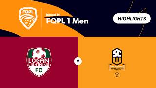 FQPL 1 Men Round 19 - Logan Lightning vs Sunshine Coast Wanderers Highlights