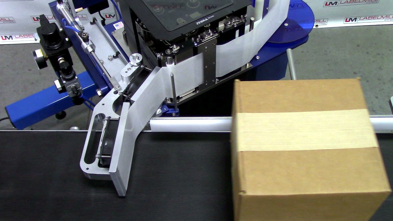 LabelMill LM3510 High Speed Print & Apply Passive Corner Wrap Label Applicator