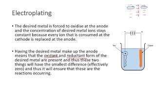 RX12 - Electroplating and Electrorefining