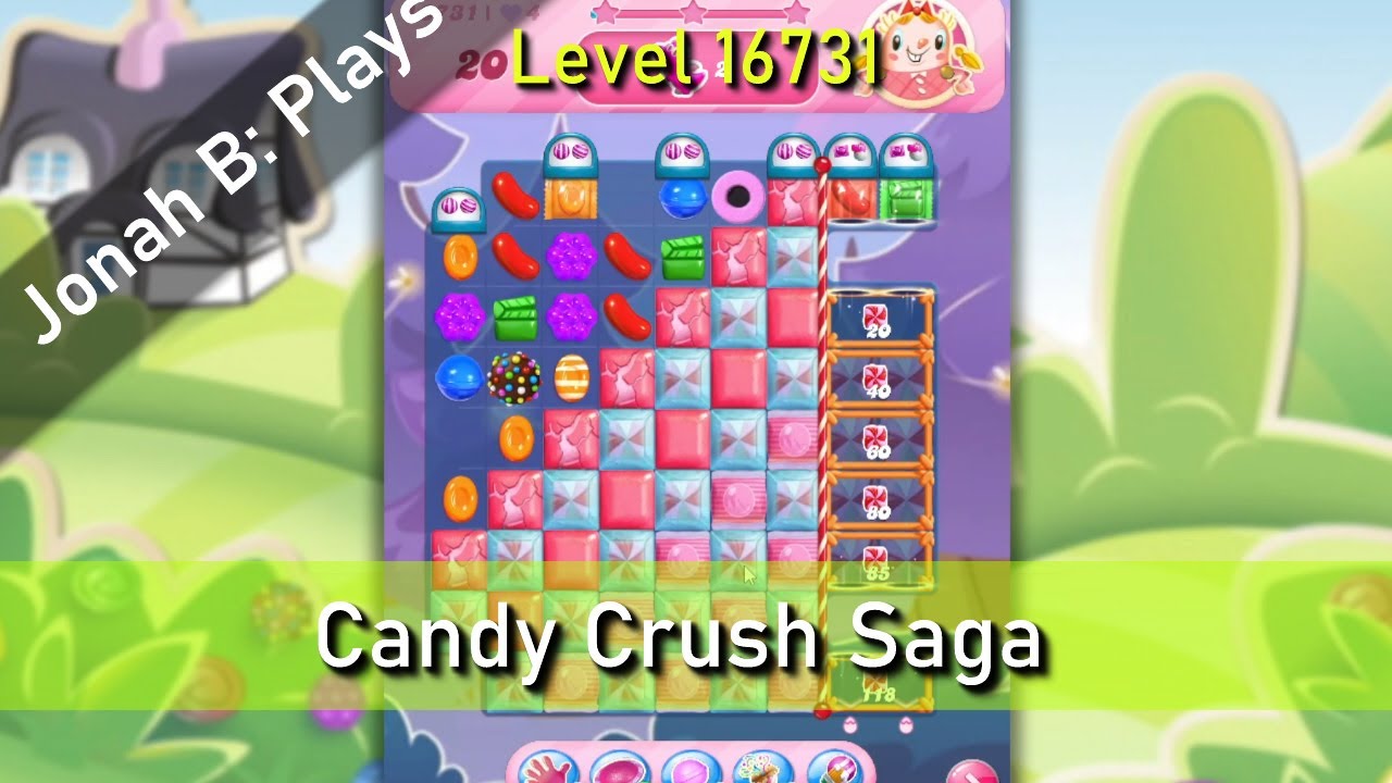 Candy Crush Saga Level 16731 - YouTube