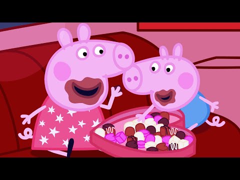 Peppa Pig's Chocolate-Filled Valentine's Limo Ride! โค๏ธ๐ซ๐ท | Tales | Full Episodes | Cartoon for Kids