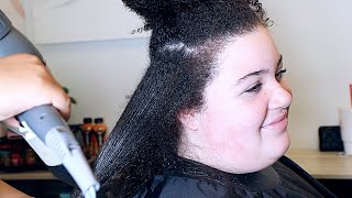 12 YR OLD'S 1ST BLOWOUT! Her MOM Was SPEECHLESS