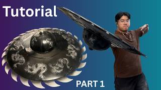 Tutorial: 3D printed Kung Lao Razor Hat (MK2 2026) - Part 1
