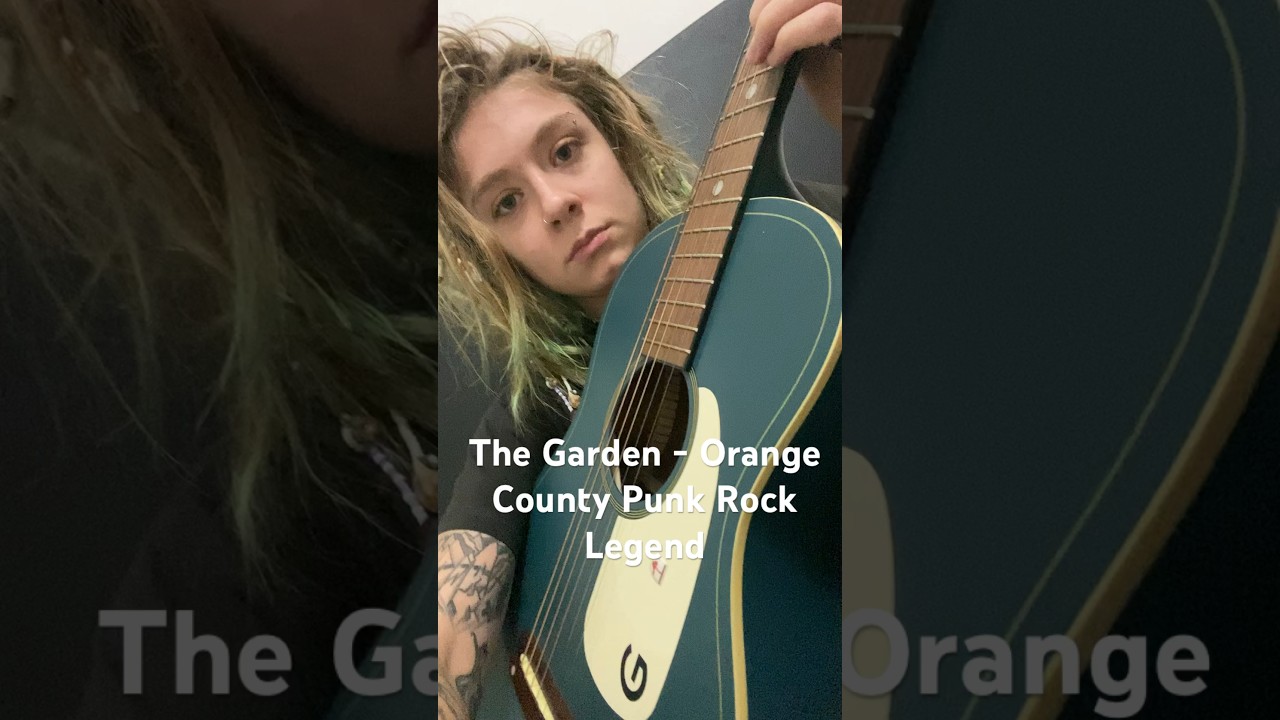 Orange County Punk Rock Legend by The Garden how to play on the guitar tutorial